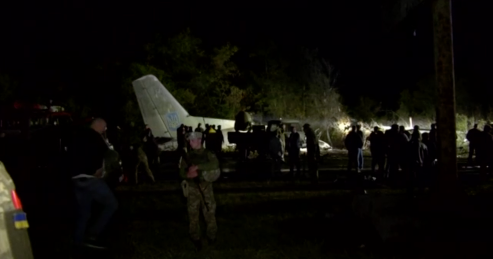 Tragický pád lietadla na Ukrajine