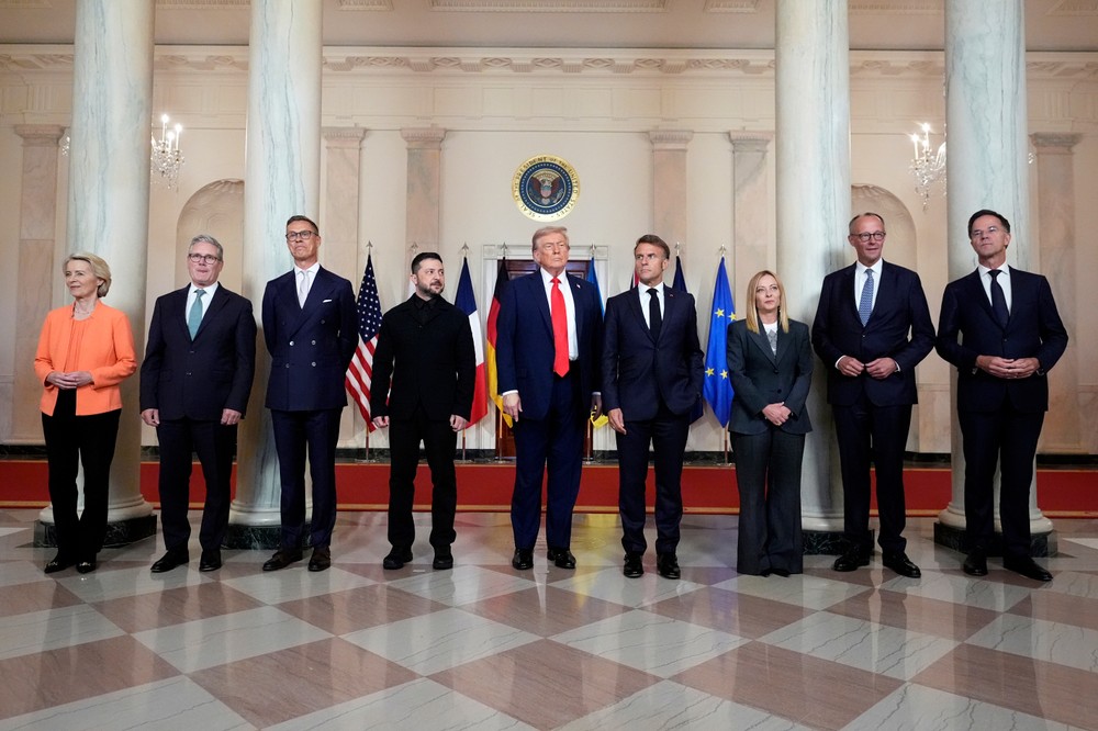 Rokovanie Trumpa a Zelenského s európskymi lídrami 