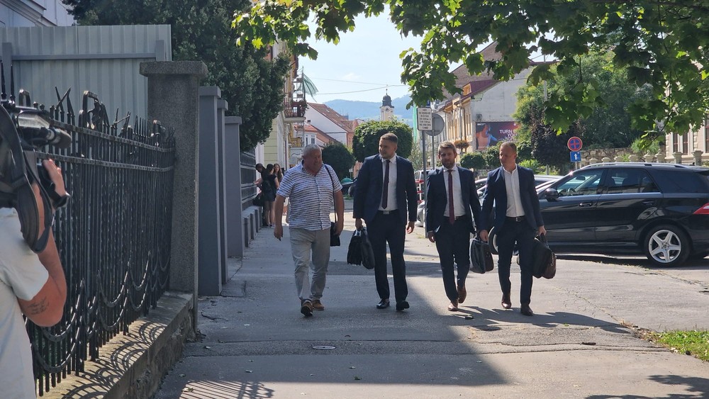 Dušan Kováčik na súde v Banskej Bystrici 