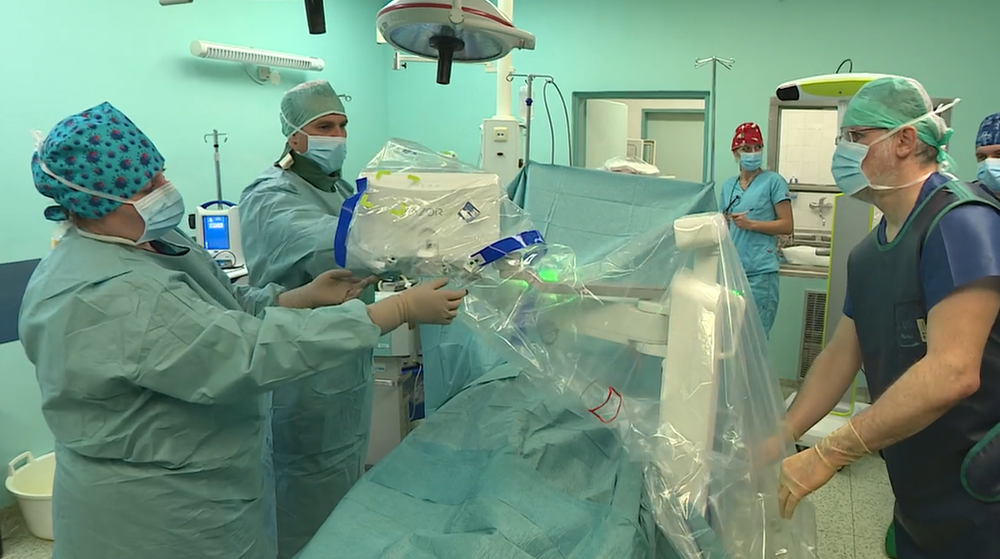 Robotická operácia chrbta 4