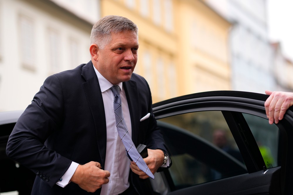 Summit premiérov V4 v Prahe (10)  Robert Fico