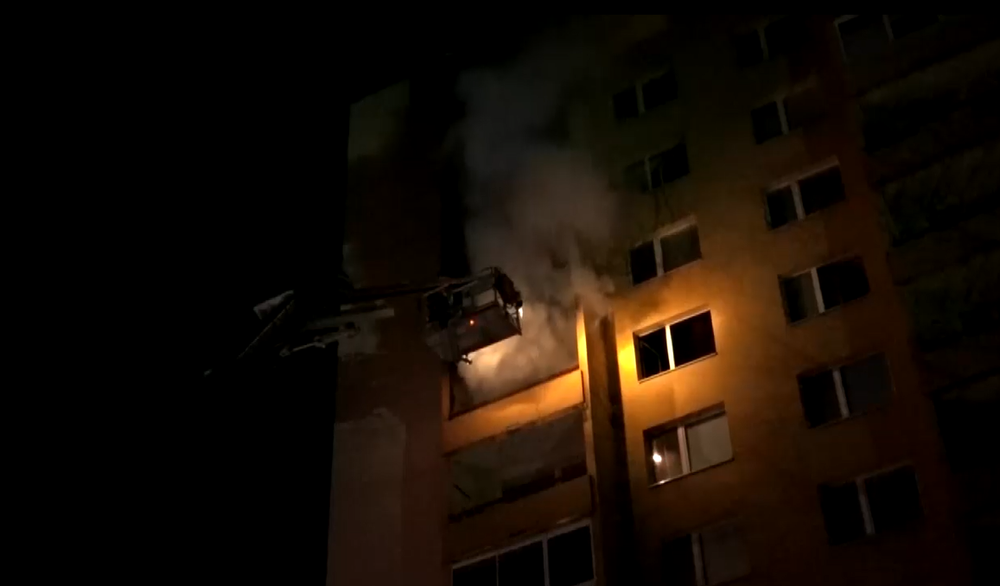 Požiar v Prešove