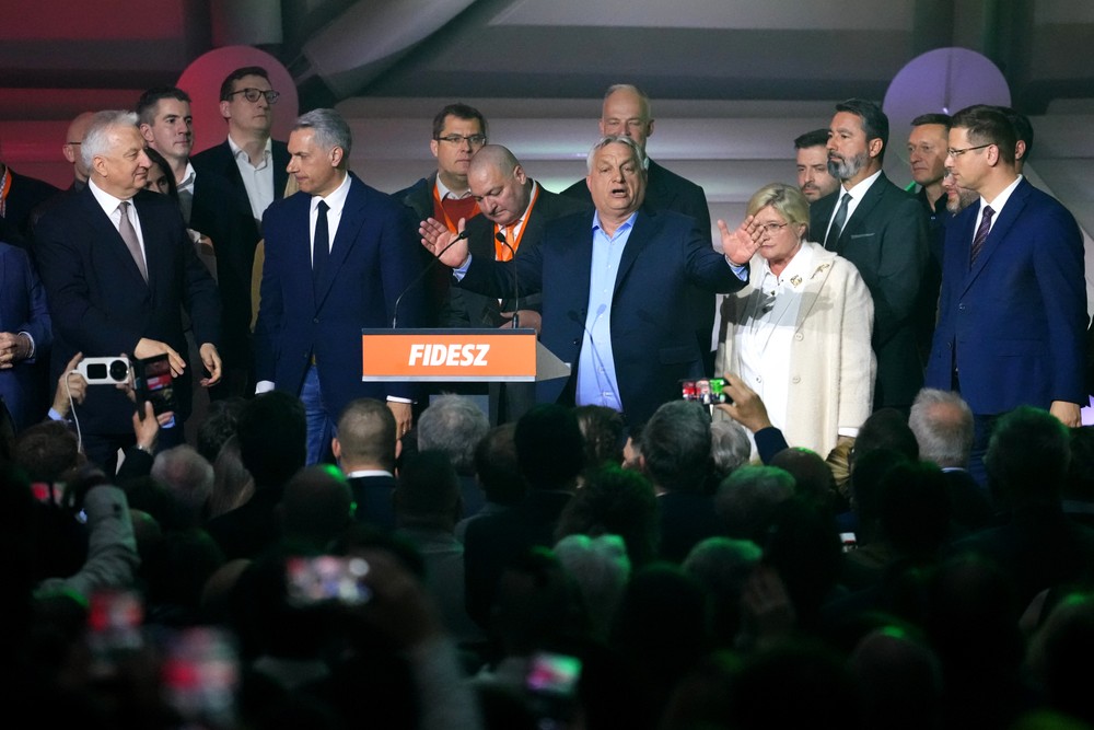 Viktor Orbán - prejav prehra