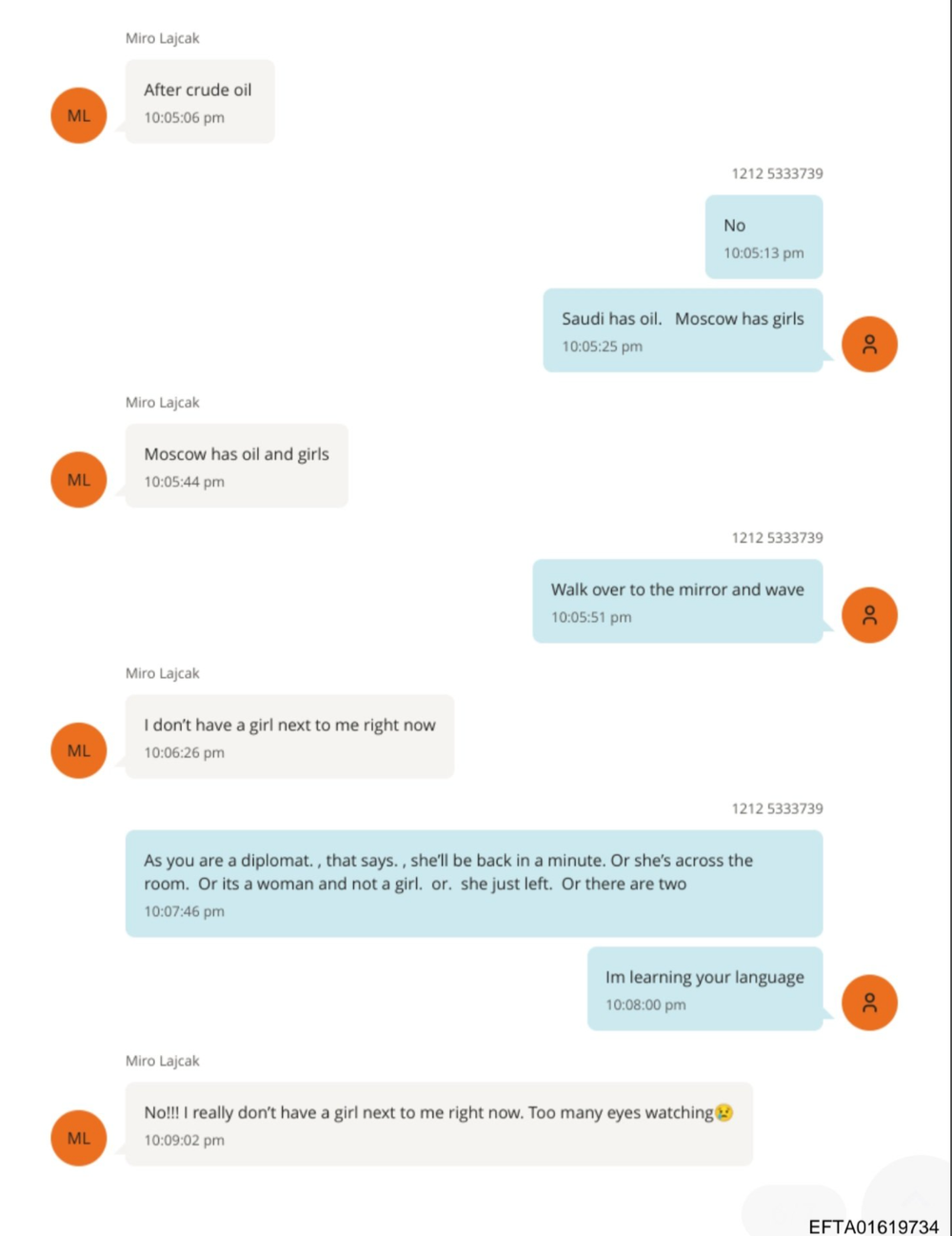 Komunikácia Miroslava Lajčáka a Jeffreyho Epsteina 8