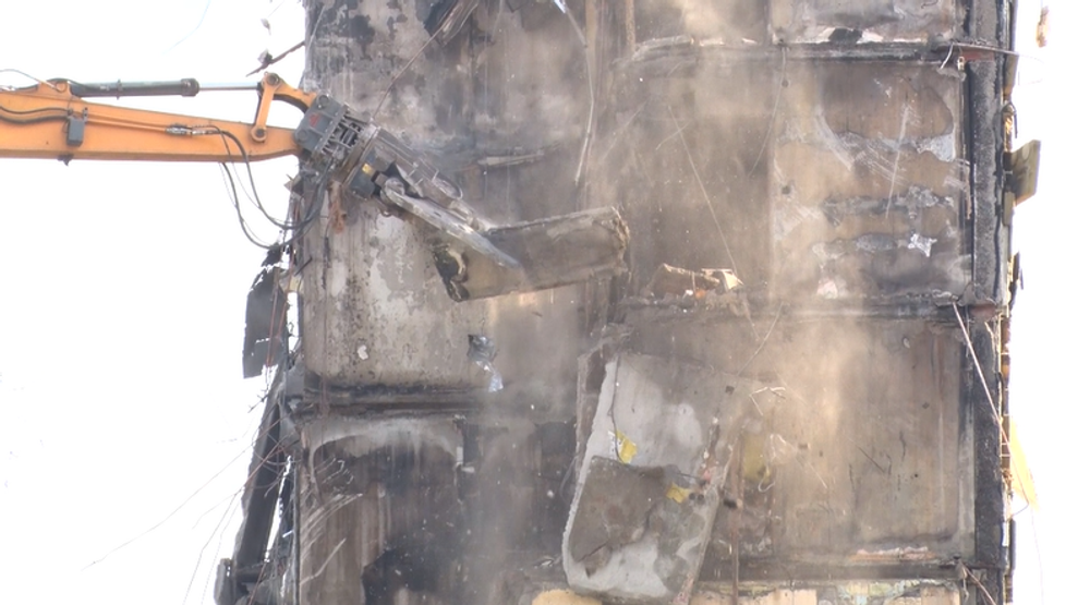 Osud prešovského paneláka je spečatený, zostali už len sutiny