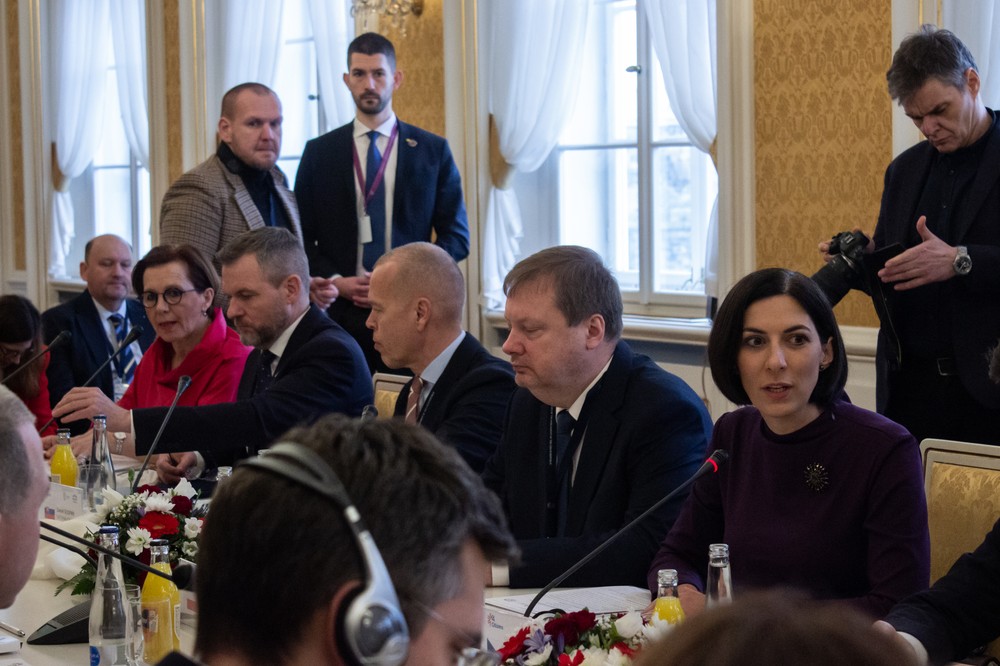 Stretnutie predsedov parlamentov V4 a Ukrajiny (1)