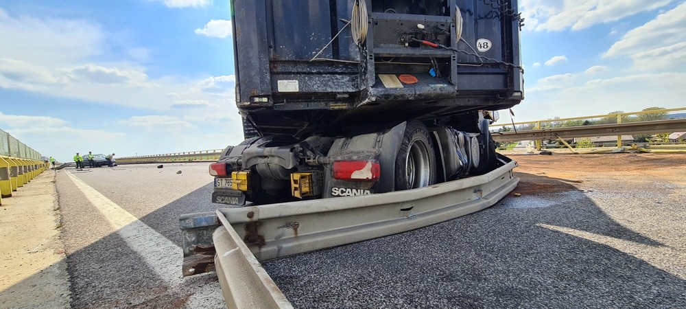 Nehoda na diaľnici D2