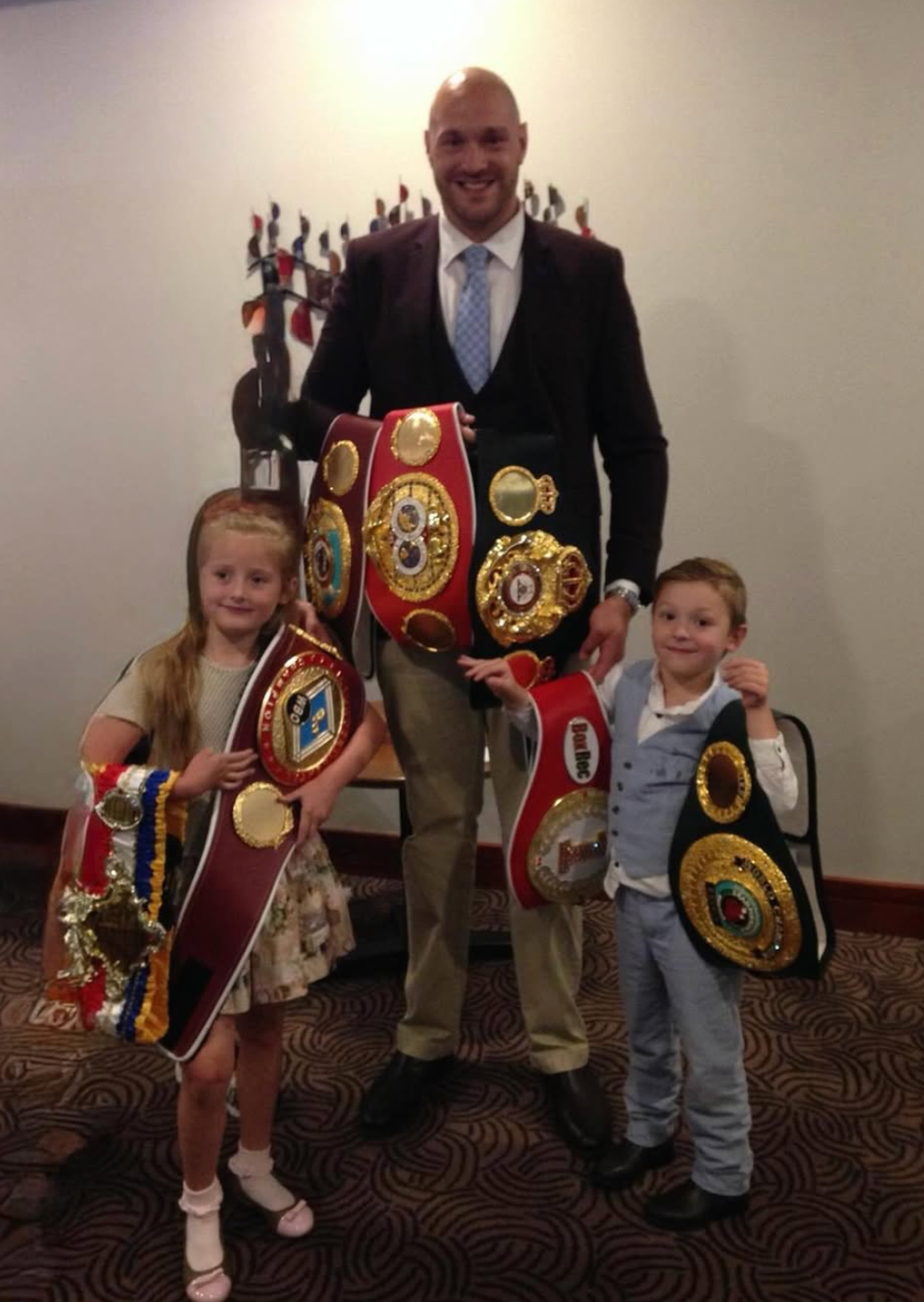 Tyson Fury s rodinou