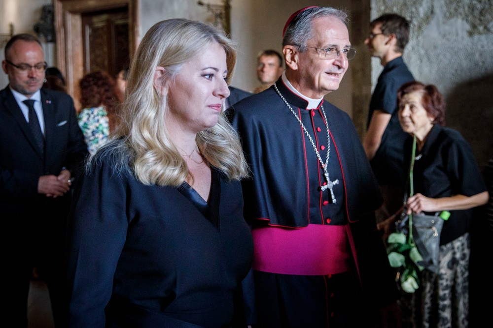 Rozlúčka s kardinálom Jozefom Tomkom v Dóme sv. Martina