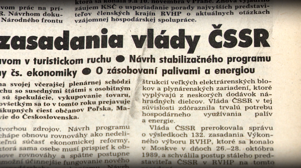 Exkurzia do histórie: O čom sa písalo 17. novembra 1989