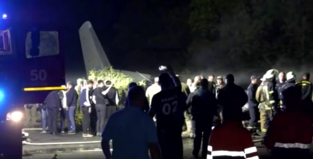 Tragický pád lietadla na Ukrajine