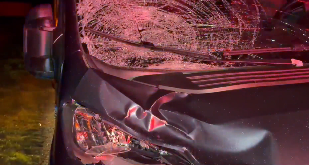 zrazka nehoda chodec dodavka spisska nova ves