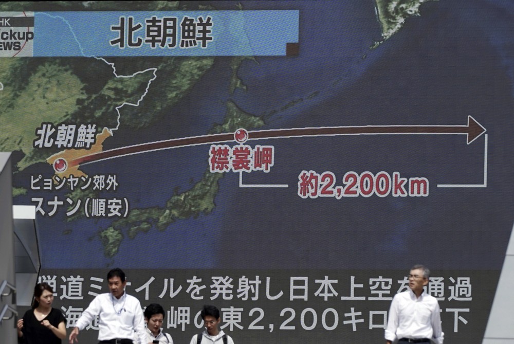 Severná Kórea vystrelila ďalšiu raketu na Japonsko