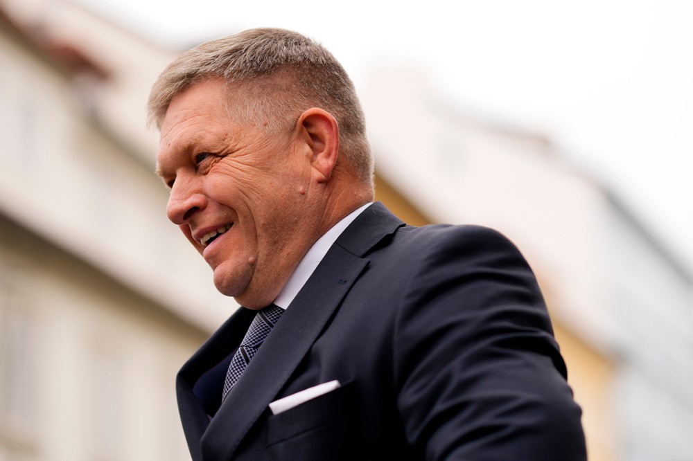 Summit premiérov V4 v Prahe (5) Robert Fico