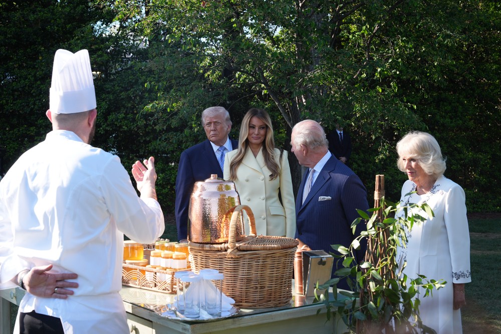 Kráľ Karol III. na návšteve USA