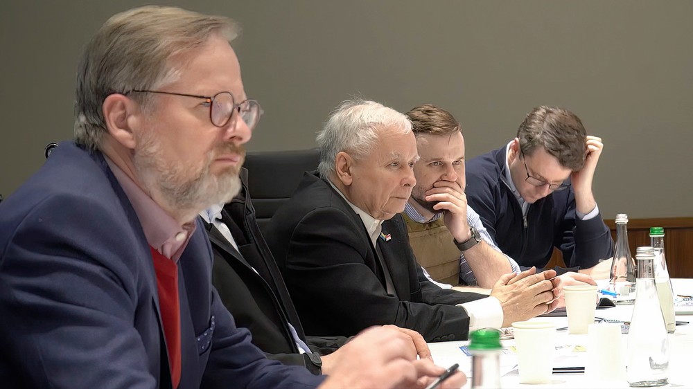 Stretnutie Zelenského s premiérmi Poľska, Slovinska, Česka