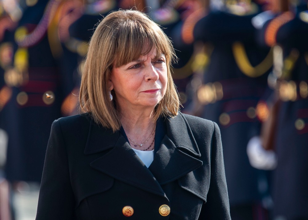 grécka prezidentka Katerina Sakellaropulová
