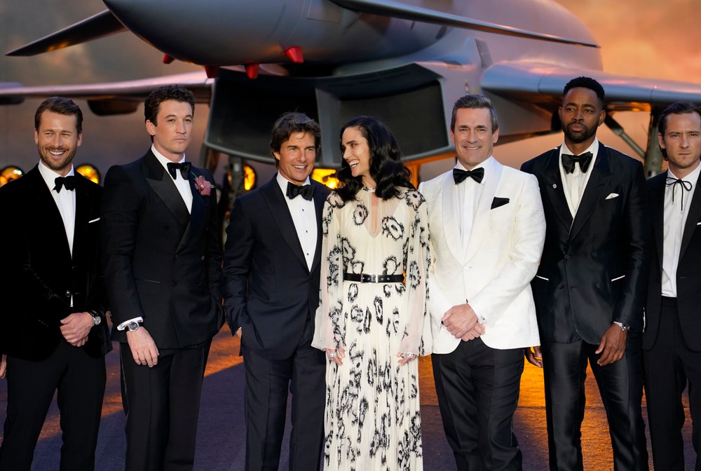 Tom Cruise - premiéra TopGun: Maverick