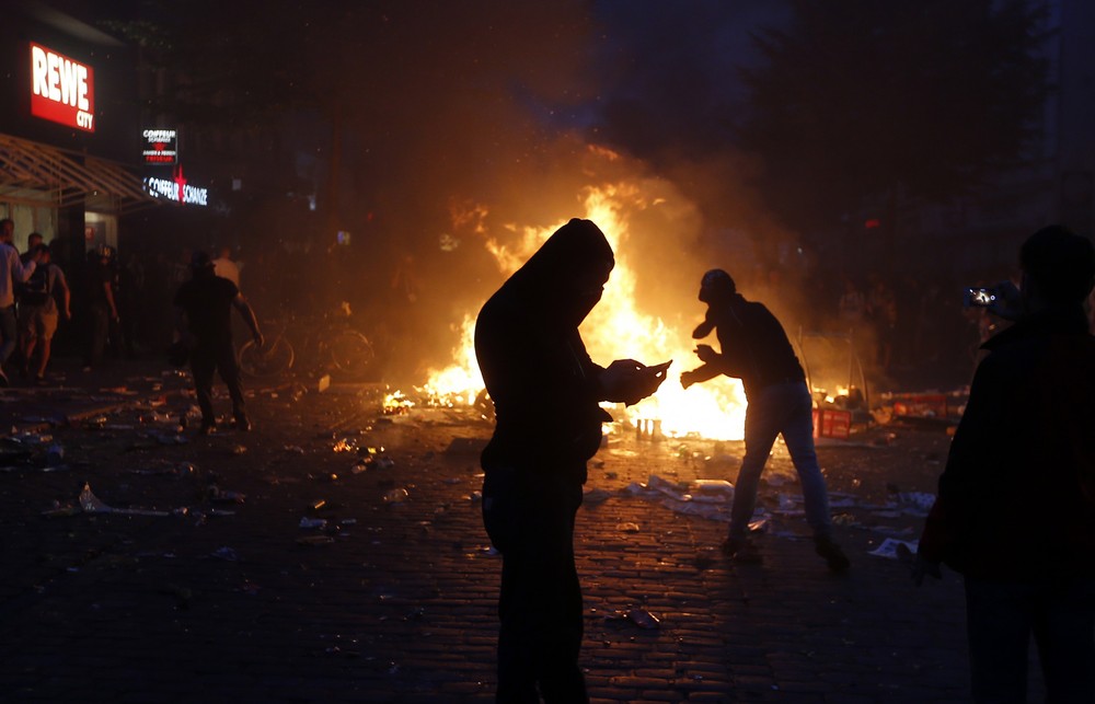 Veľké protesty v Hamburgu počas samitu G20