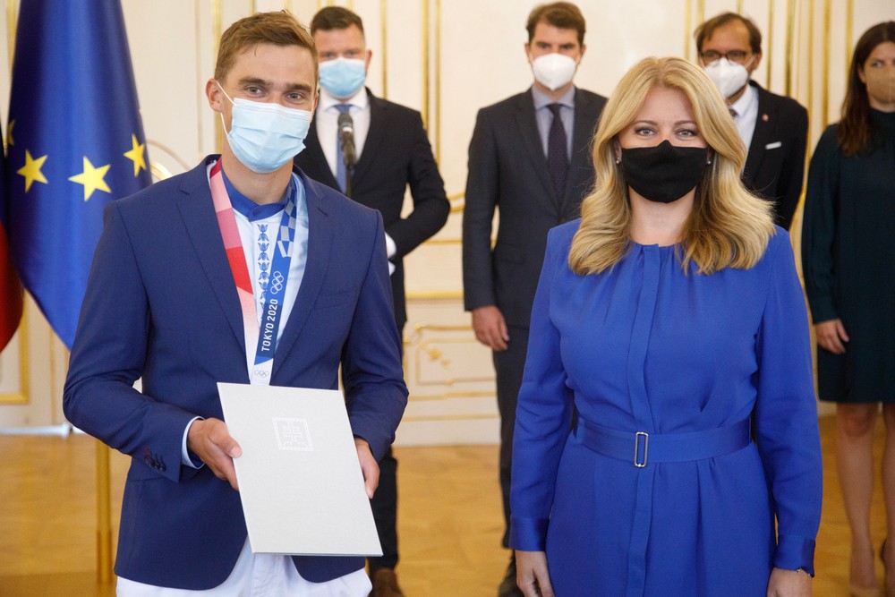  Čaputová prijala olympijských medailistov