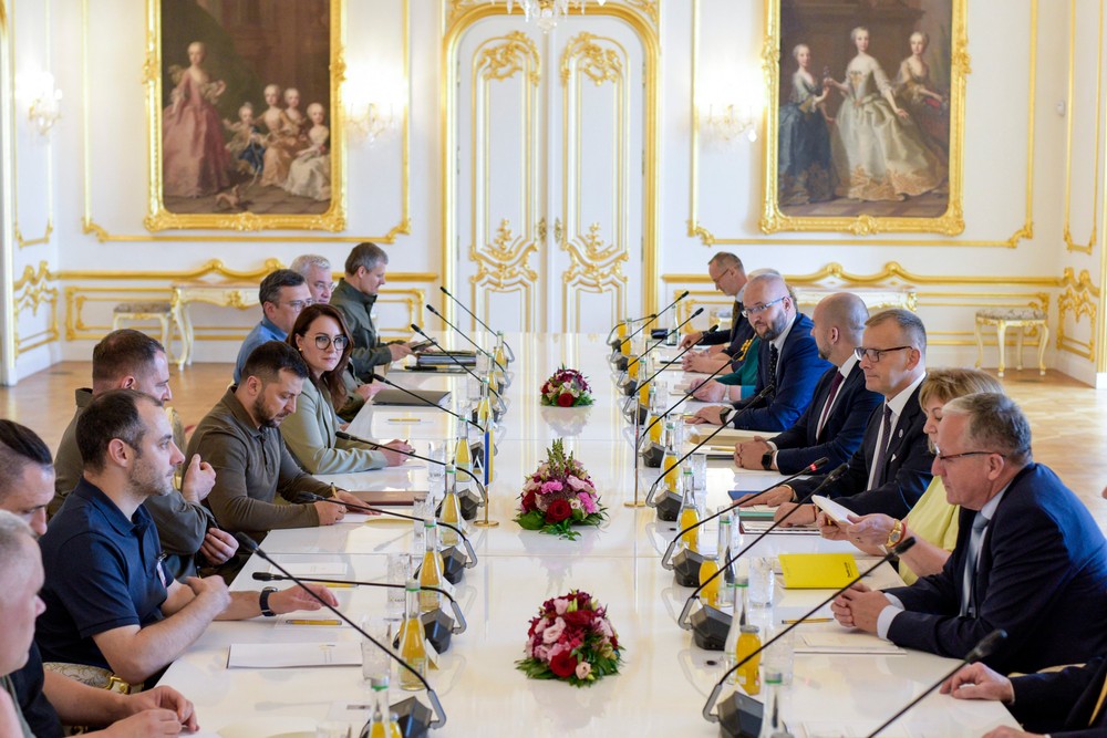 Volodymyr Zelenskyj Bratislava Boris Kollár stretnutie návšteva rokovanie (5)