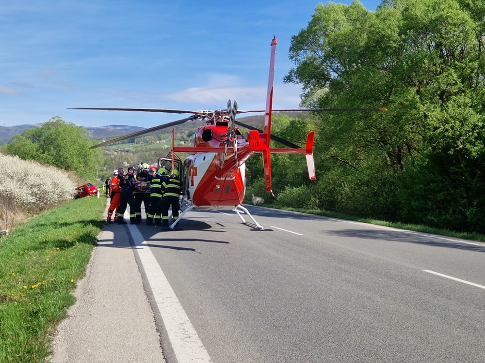 Nehoda na ceste I67 pred Rožňavou (2)