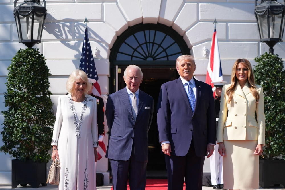 Kráľ Karol III. na návšteve USA