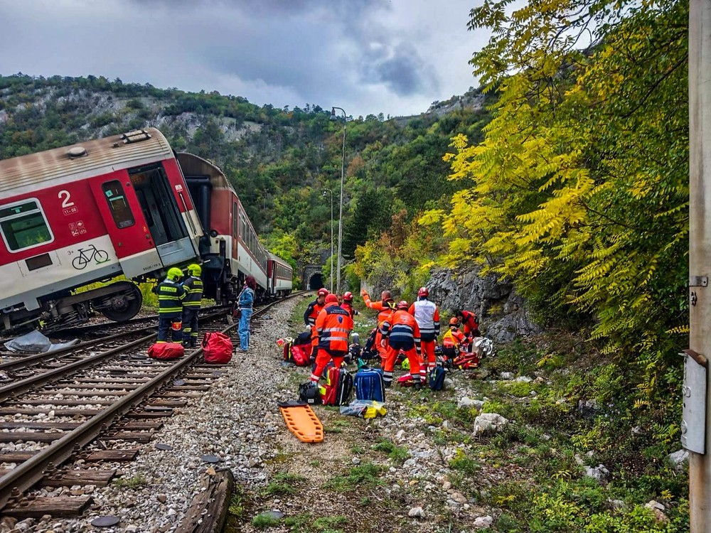Zrážka dvoch rýchlikov pri Rožňave