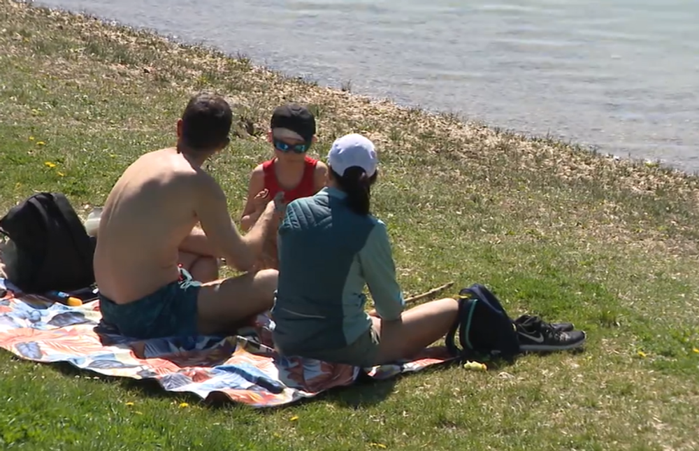 Pekné počasie v apríli 7