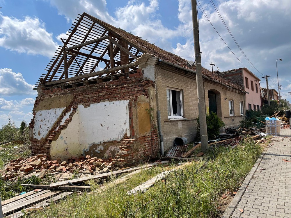 Tornádo v Česku