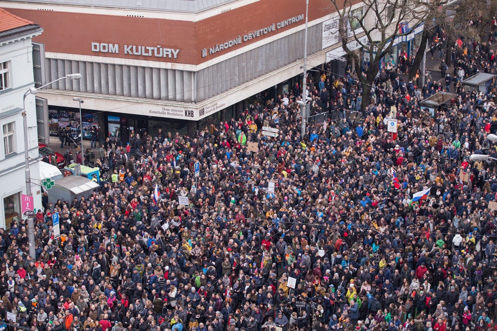 Zhromaždenie v Bratislave