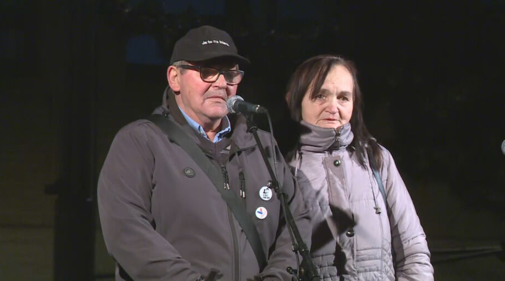 Občiansky protest v Bratislave