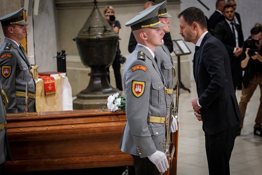 Rozlúčka s kardinálom Jozefom Tomkom v Dóme sv. Martina