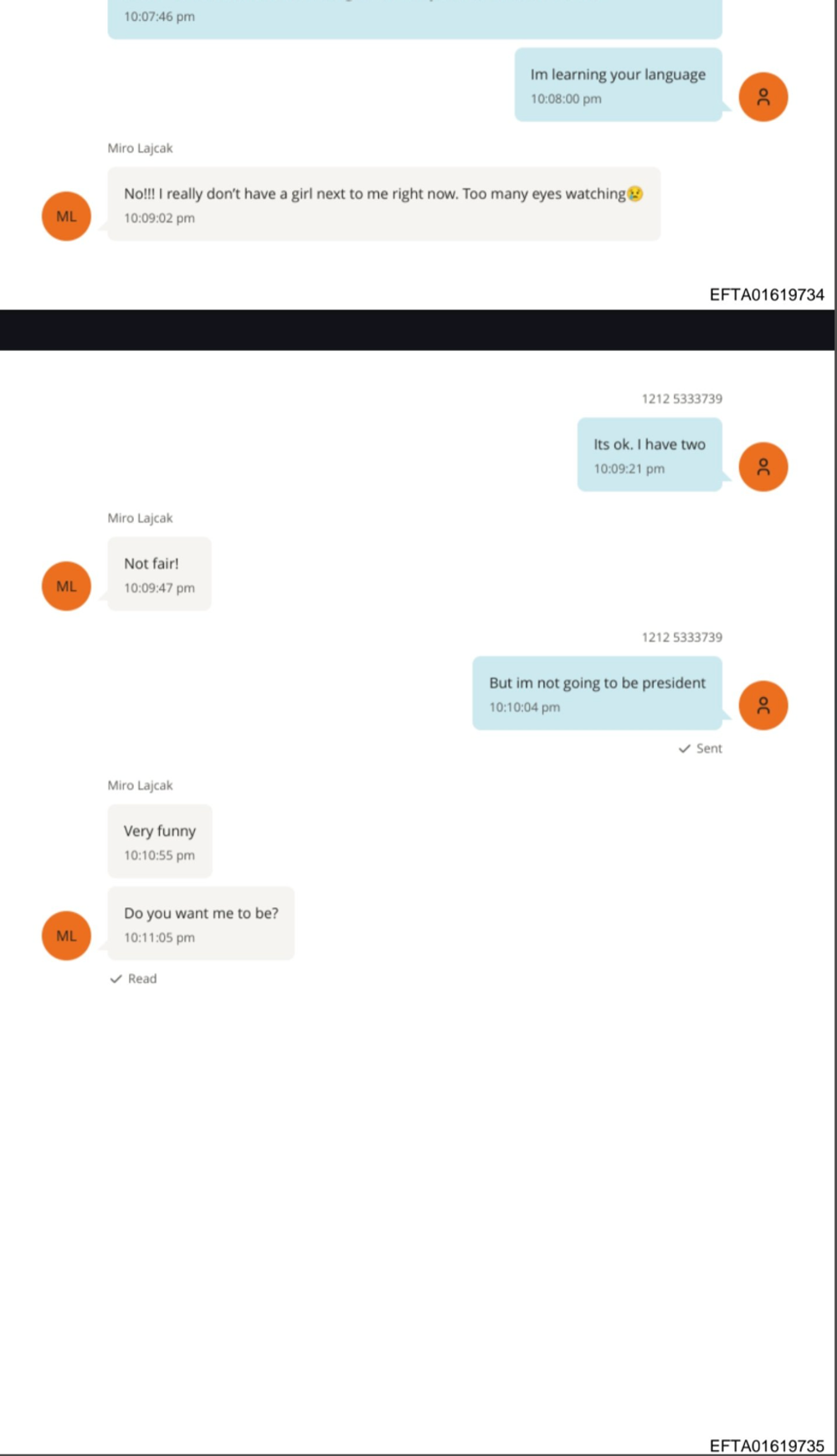 Komunikácia Miroslava Lajčáka a Jeffreyho Epsteina 9