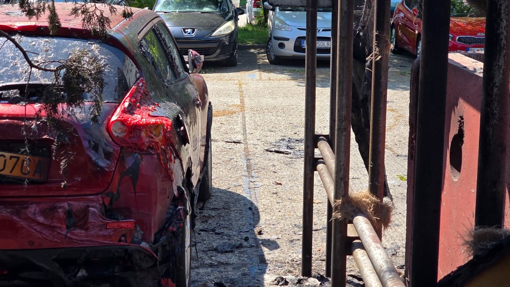 Poškodené auto