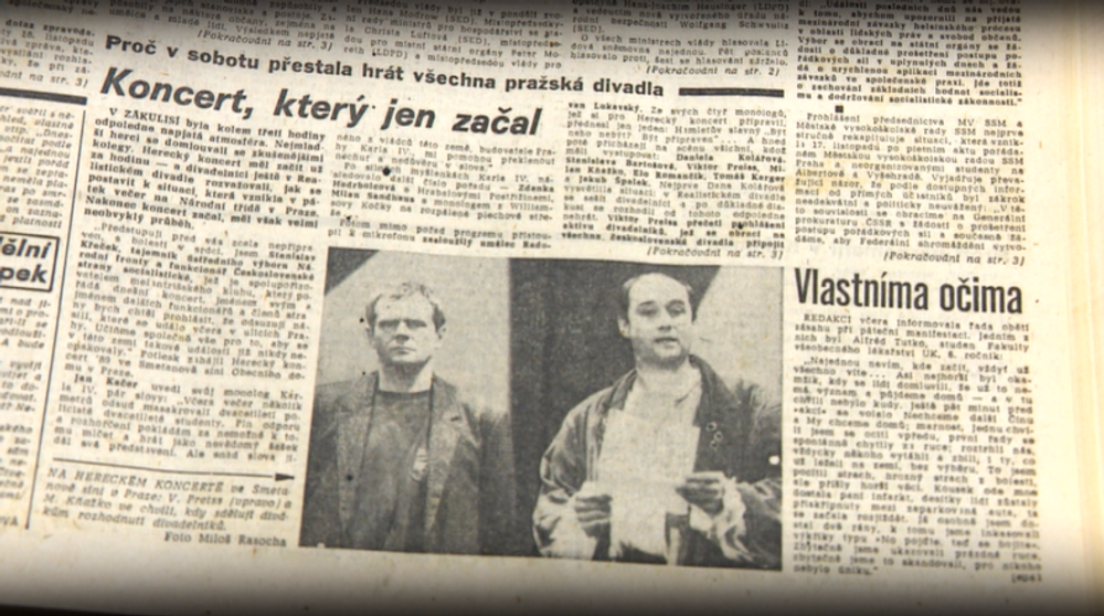 Exkurzia do histórie: O čom sa písalo 20. novembra 1989