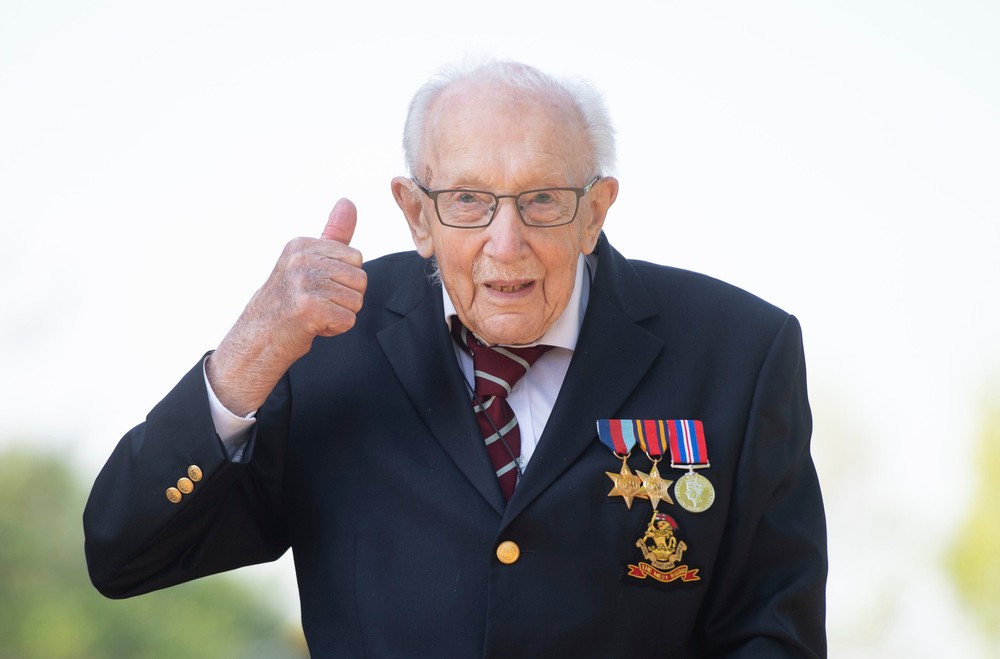 Tom Moore - britský veterán