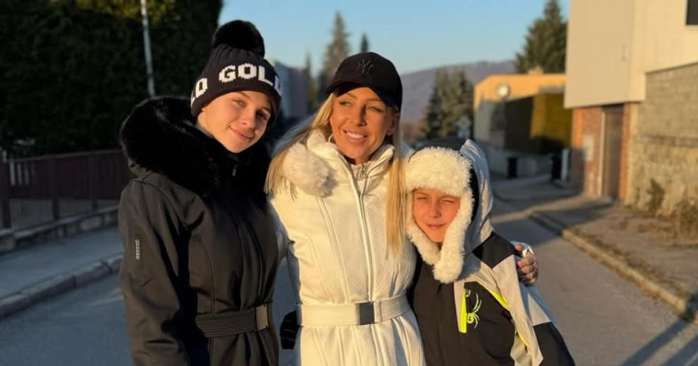 Belohorcová s deťmi