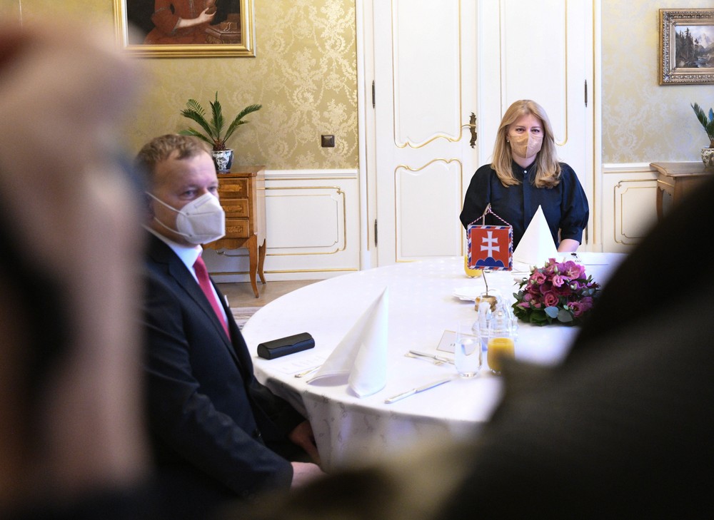 Stretnutie troch ústavných činiteľov