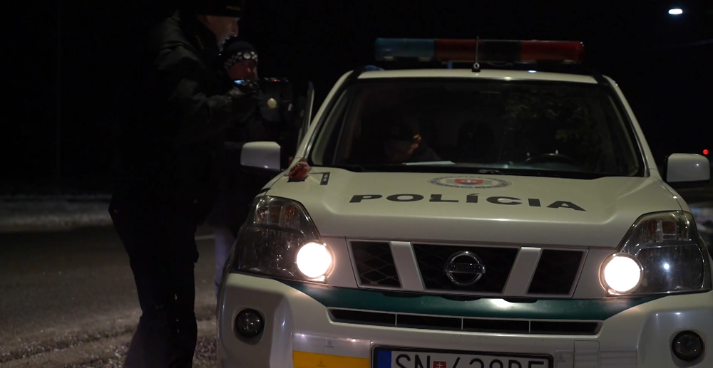 policajne vozidlo