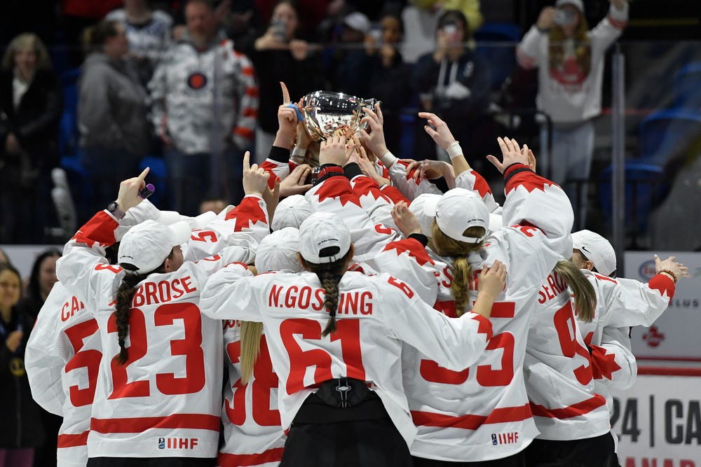 USA Kanada Hokej Ženy MS Finále (7)