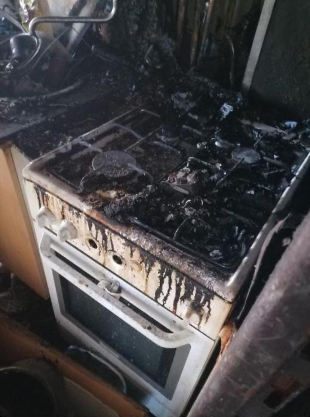 Požiar paneláku v Medzilaborciach