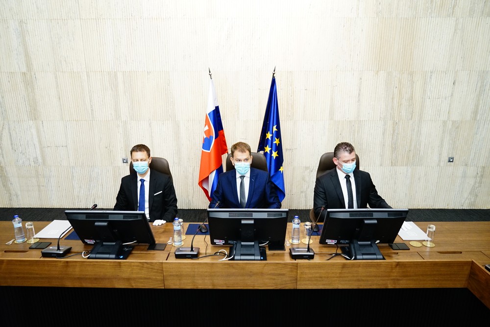 Zasadnutie novej vlády 