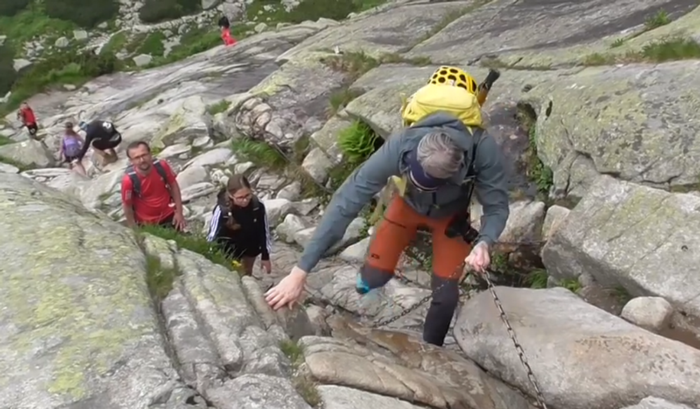 vystup na tatry