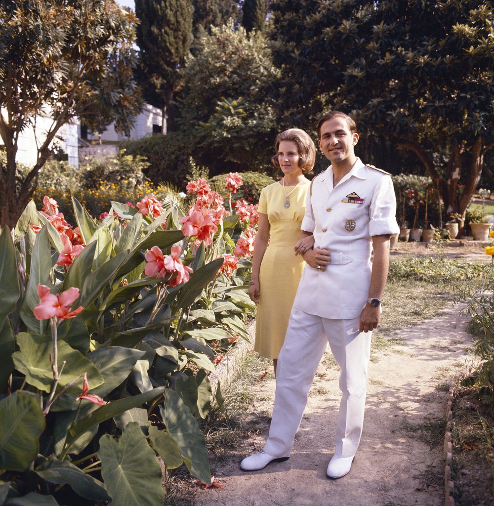 Grécky kráľ Konštantín II.