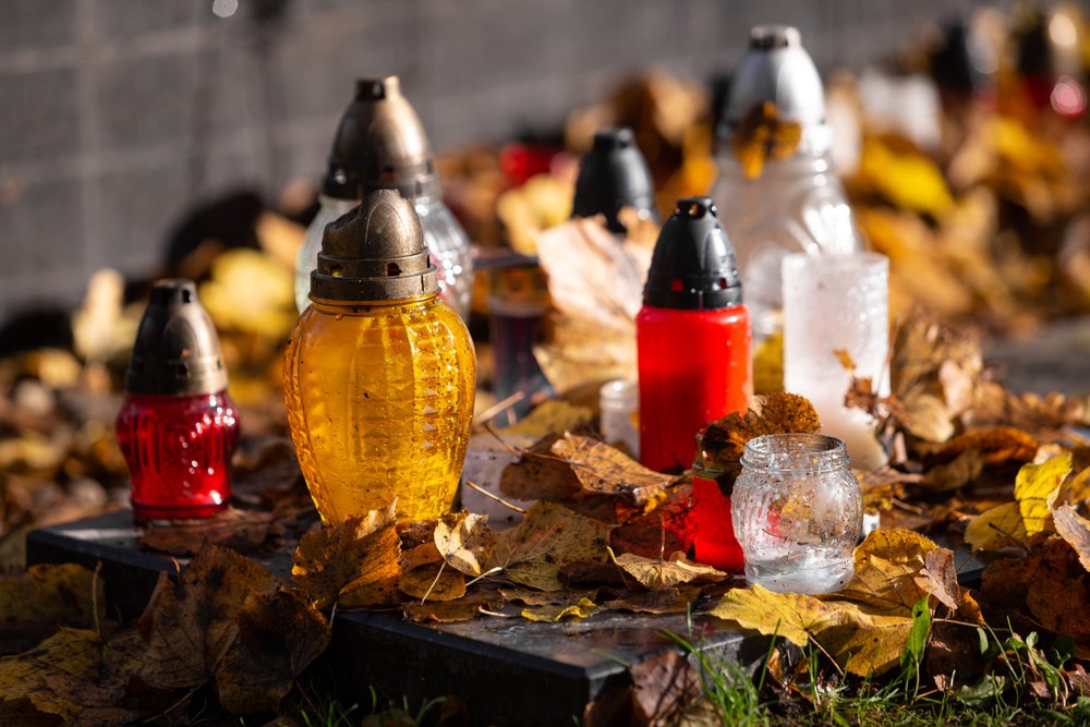 dušičky cintorín jeseň Národný cintorín Martin (5)