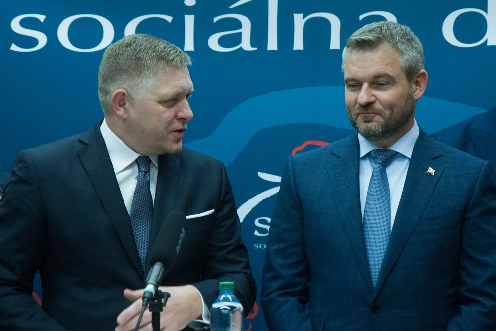 Robert Fico s Petrom Pellegrinim