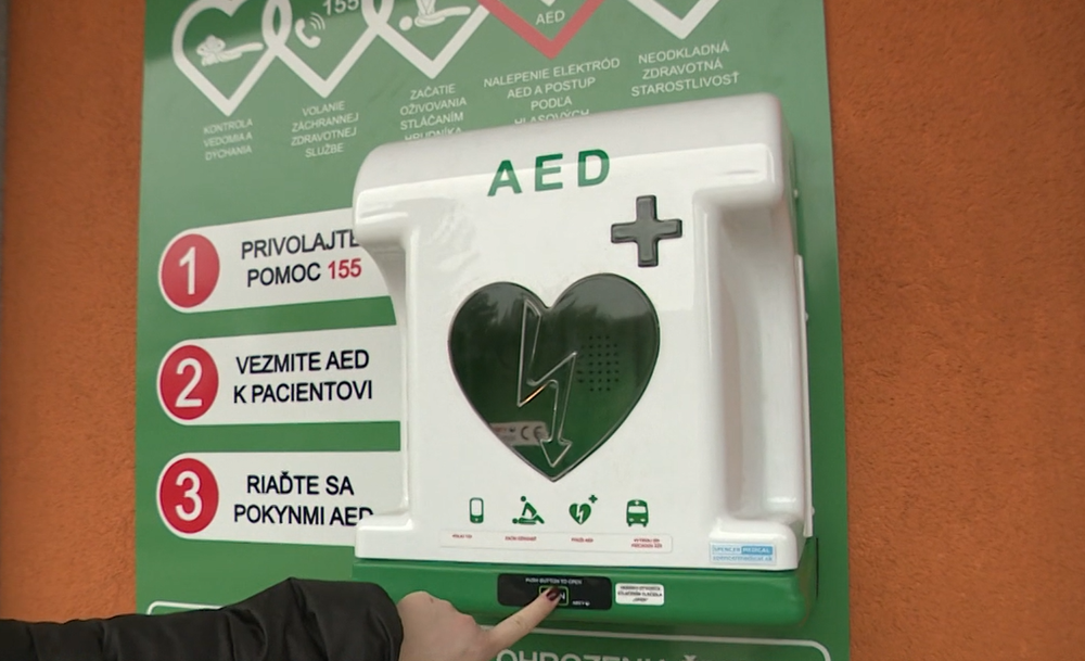 defibrilator stupava