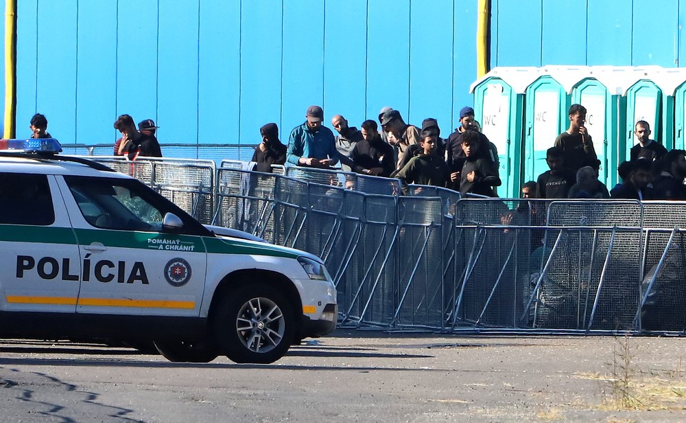 Veľký Krtíš Migranti Tábor Záchytný (3)