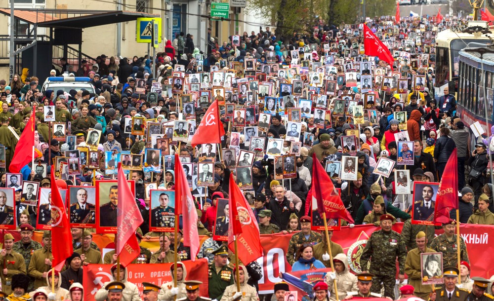Vojenská prehliadka k výročiu konca druhej svetovej vojny v Moskve